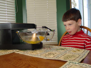 Child Using the Mealtime Partner