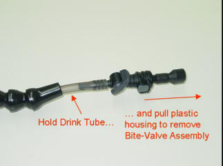 Removing the Bite-valve Assembly