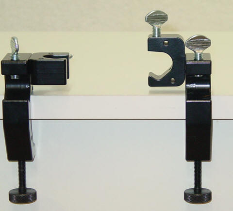Wheelchair Clamps with Attachment Holders